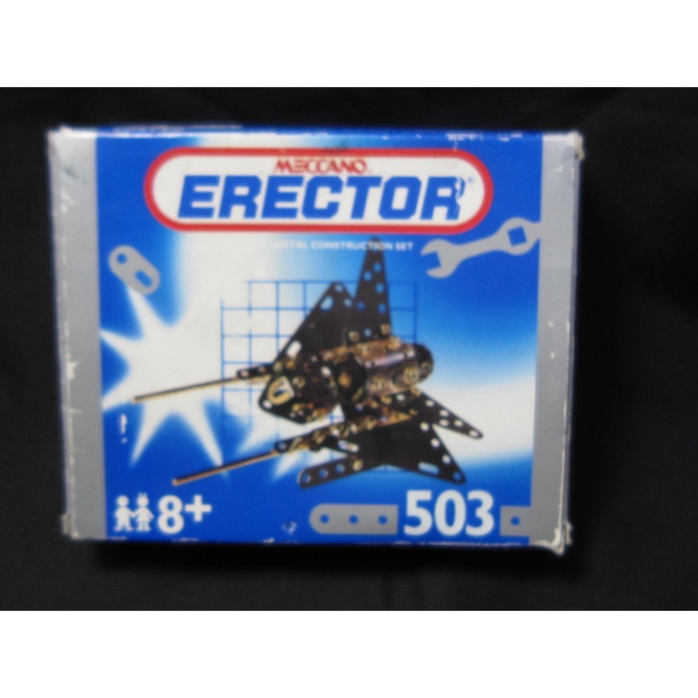 Vintage Meccano Erector Set 1993 Jet Interceptor 503 STEM Kit 8+ Sealed Parts